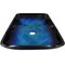 Novatto FRESCA Blue and Black Glass Vessel Bath Sink NOHP-G19034 - alternate 4